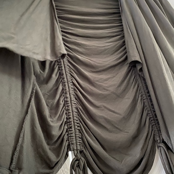 Mossimo XL green rouched cardigan - Picture 5 of 5